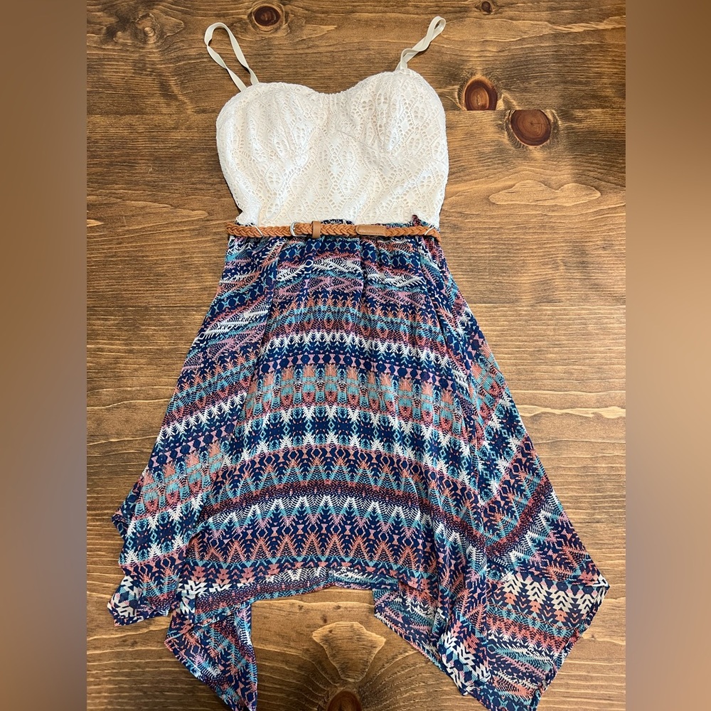 Spaghetti strapped dress